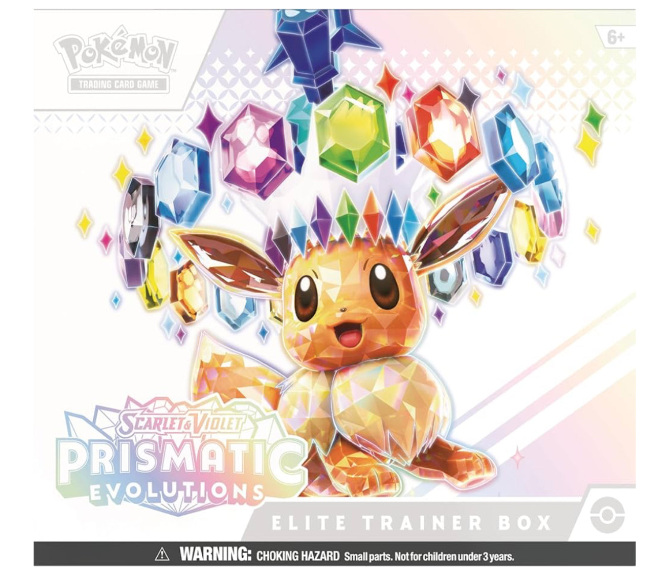 Pokemon Scarlet & Violet Prismatic Evolutions Elite Trainer Box