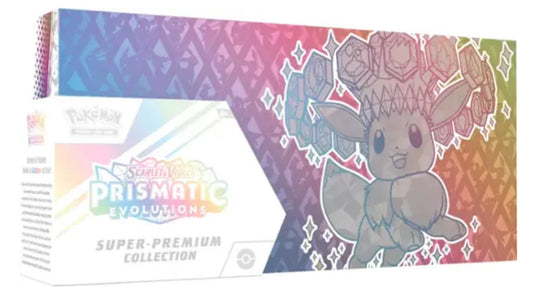 Pokémon Scarlet & Violet Prismatic Evolutions Super-Premium Collection